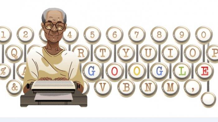 Rayakan Ulang Tahun ke-92, Novelis Pramoedya Ananta Toer Jadi Google Doodle Hari Ini