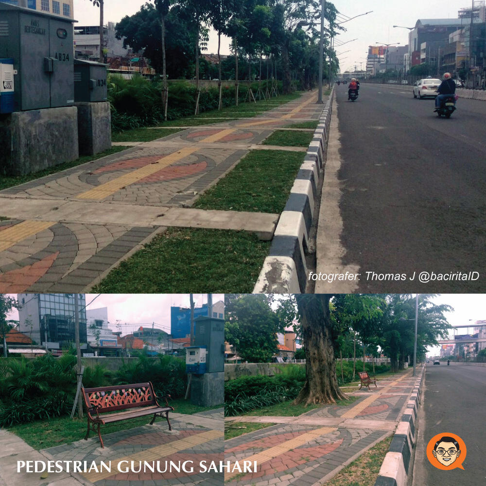 10 Trotoar Jakarta Paling Ajib yang Harus Agan Sista Cobain