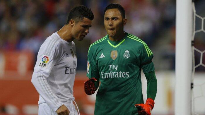 Cristiano Ronaldo dan Keylor Navas Pukau Pemain Real Madrid dii Sesi Latihan