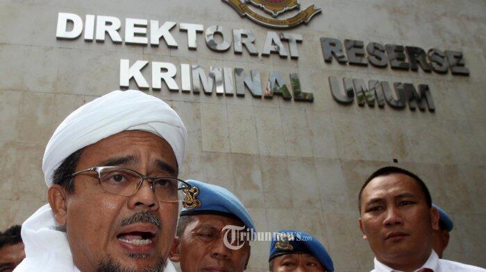 Rizieq Shihab Kelelahan, Alasan Tak Datangi Penyidik Polda Jabar