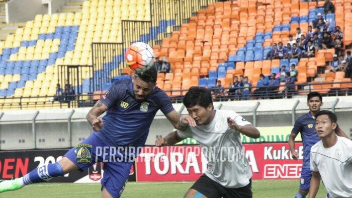 Marlon da Silva Puas Cetak Gol Perdana untuk Persiba Balikpapan