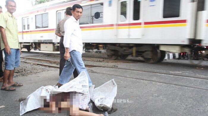 Terobos Palang Kereta, Ayah dan Anak Tewas Disambar Kereta