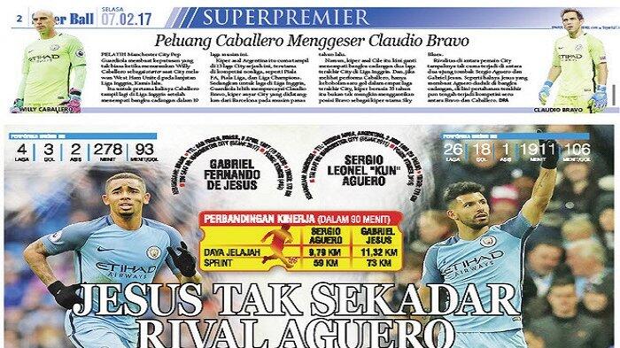 Gabriel Jesus Ancam Posisi Sergio Aguero