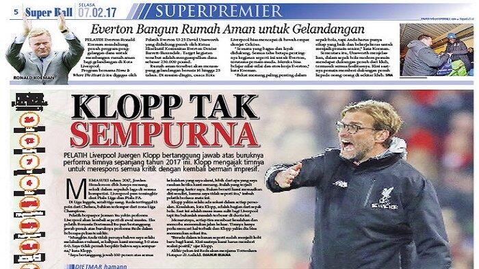 Juergen Klopp Siap Bertanggung Jawab atas Performa Liverpool