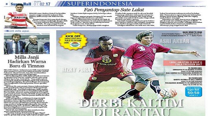 Derbi Kaltim di Bali