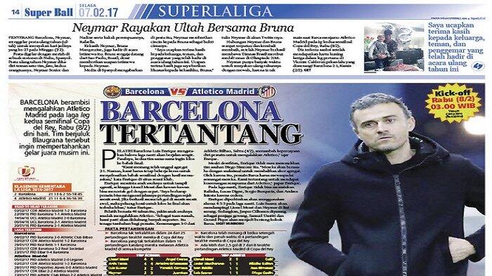 Ambisi Barcelona Taklukkan Atletico Madrid