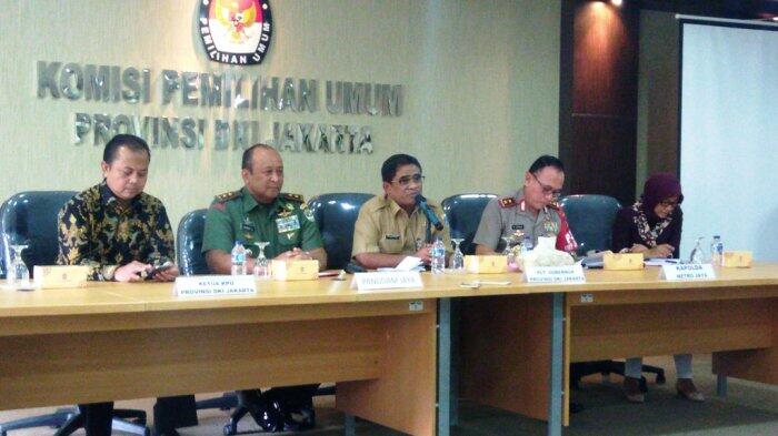 jelang Pemungutan Suara, Pemangku Kebijakan di DKI Gelar Rapat Koordinasi