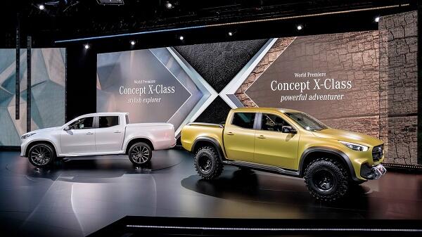 X-Class, Konsep Mobil Paling Macho Dari Mercedes Benz