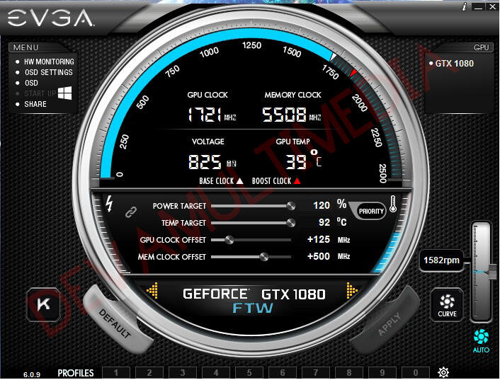 &#91; VGA &#93; Review EVGA GTX 1080 FTW GAMING ACX 3.0