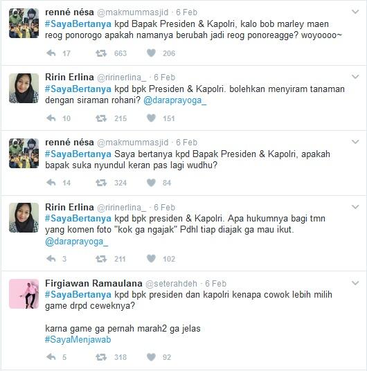 Jokowi: Semua Tanya Presiden Saya Tanya Siapa?