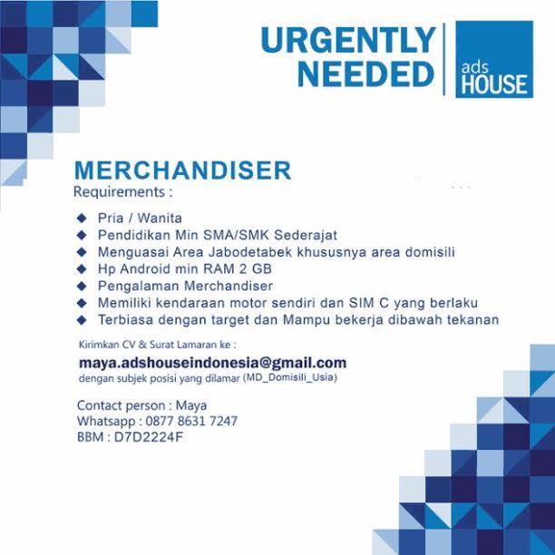 Merchandiser ( MD )