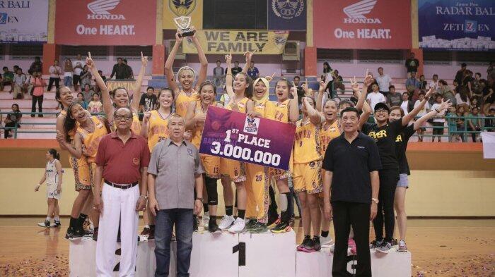 Surabaya Fever Raih Gelar Juara Seri Pertama Kompetisi Basket Putri 2017