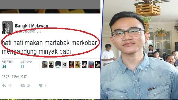 Ada yang Sebut Markobar Mengandung Minyak Babi, Ini Jawaban Menohok Gibran