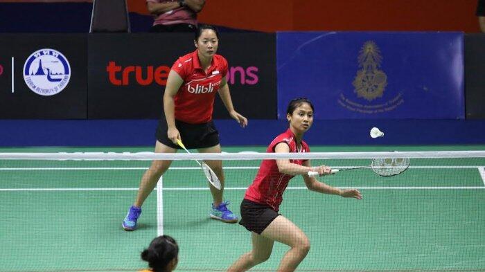 Tiara Rosalia Nuraidah/Rizki Amelia Pradipta Menang Mudah di Thailand Masters 2017
