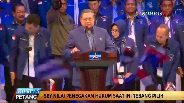 SBY Nilai Penegakan Hukum Saat Ini Tebang Pilih