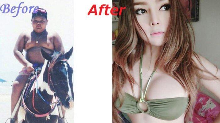 Anak Lelaki Bertubuh Gempal Ini Tumbuh Menjadi Wanita Seksi, Ini yang Dilakukannya