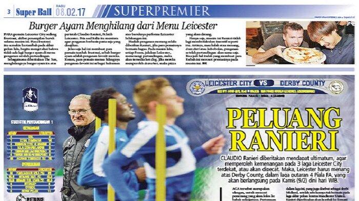 Claudio Ranieri Masih Punya Peluang di Derby County