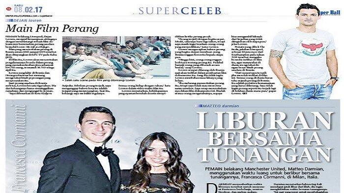 Matteo Darmian Liburan Bareng Tunangan di Milan