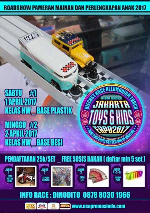 &#91;EVENT&#93; JAKARTA TOYS &amp; KIDS EXPO 1-2 APRIL 2017 BALAI KARTINI 