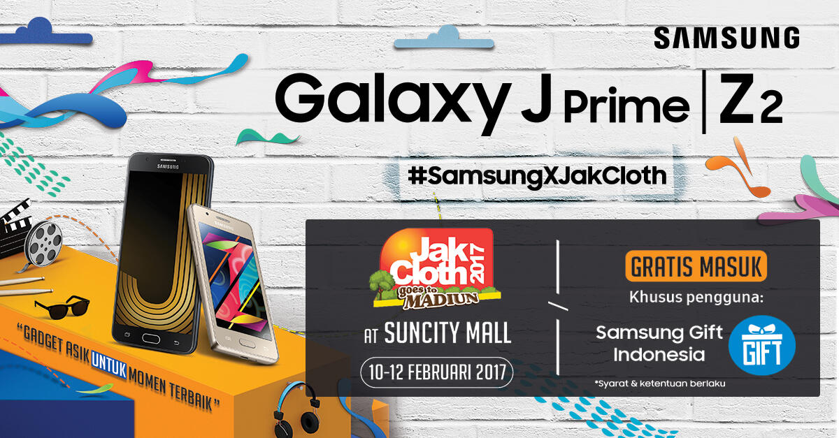 JakCloth Goes to Madiun, Ini yang Bisa GanSis Dapetin Di Booth Samsung