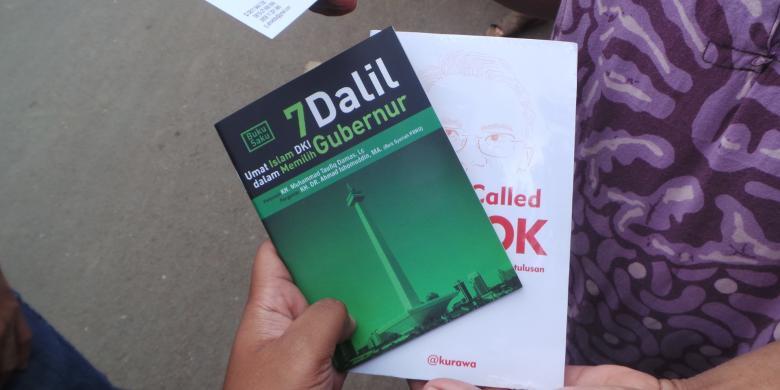 Pengedar Buku "7 Dalil Umat Islam DKI dalam Memilih Gubernur" Dilepas