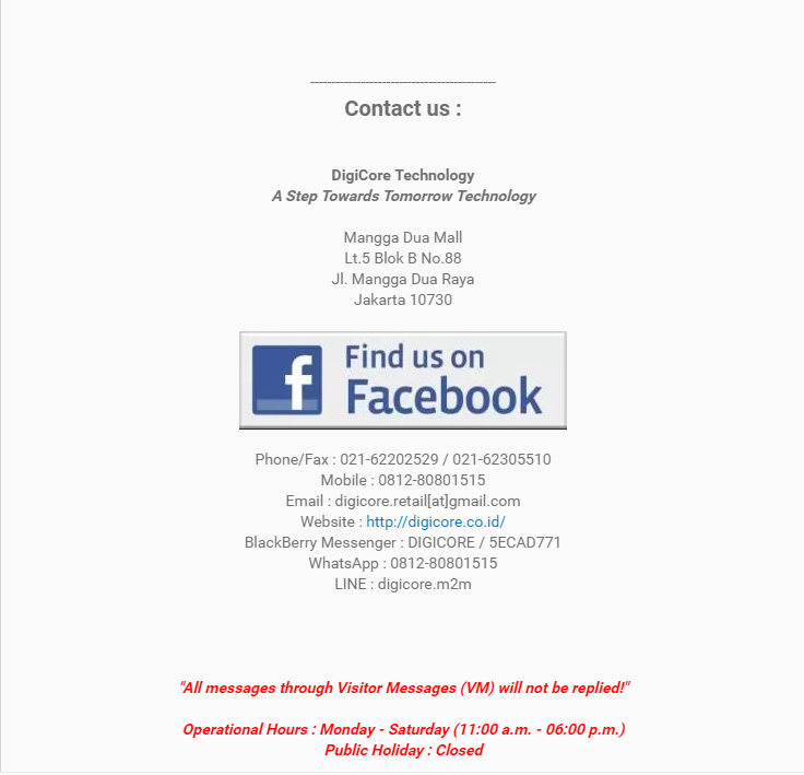 SURAT TERBUKA BUAT ID : DigiCore Xtreme / digicoretech TOKO KOMPUTER PENIPU!!