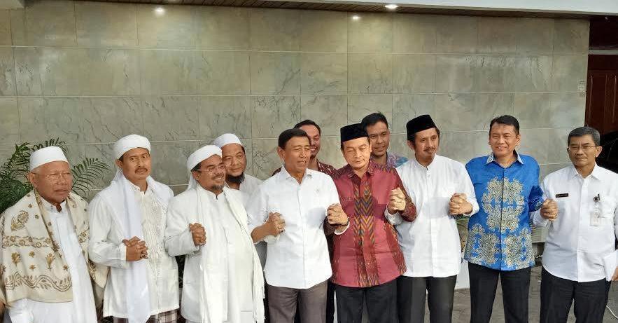 Yakinkan tak anti Pancasila, Rizieq Syihab Cs temui Menko Polhukam