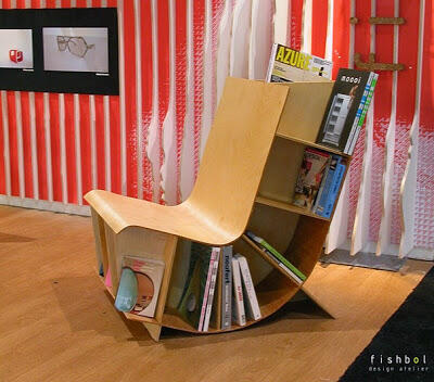 Inspirasi Desain Rak Buku Unik dan Kreatif