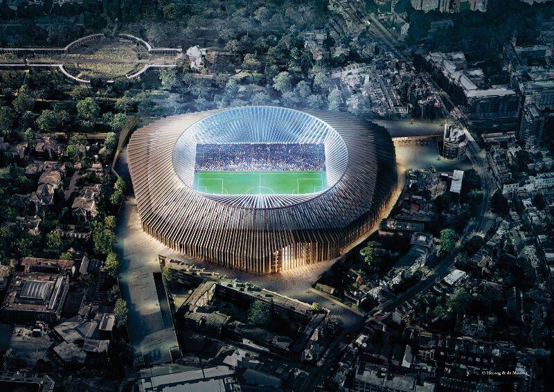 Desain Futuristik Stadion-stadion Baru di Inggris