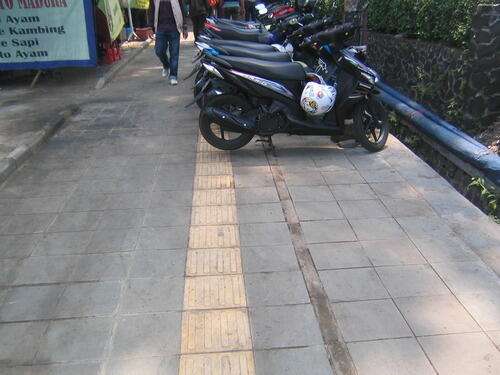 Tactile Paving, Jalur Khusus Penyandang Tuna Netra