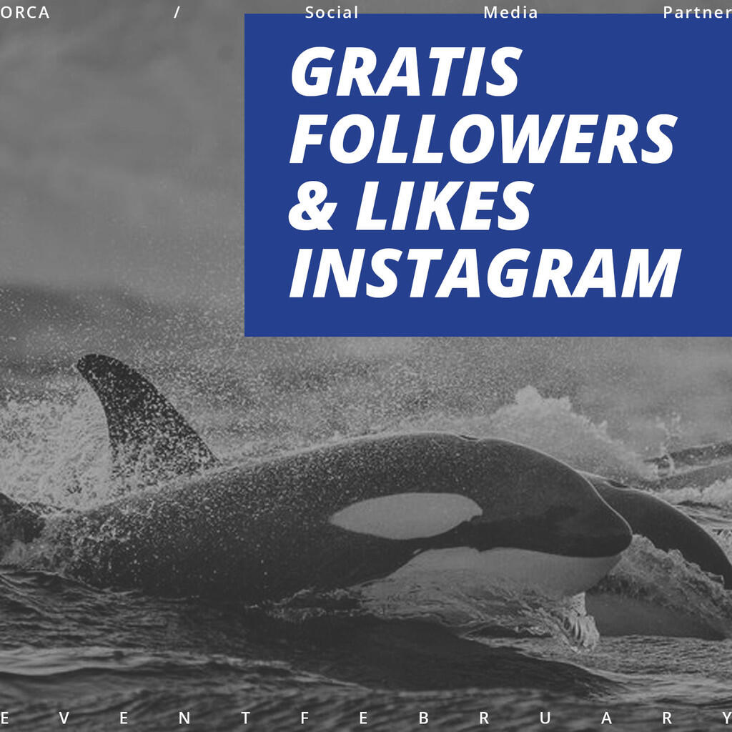 &#91;EVENT ORCA&#93; GRATIS 1000 FOLLOWER INSTAGRAM !!! S&amp;K