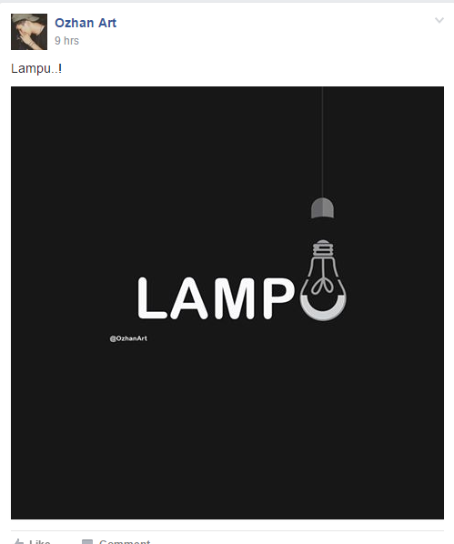 Yuk ikutan challange #TypoGraphyGue Ala Komunitas Photoshop Indonesia