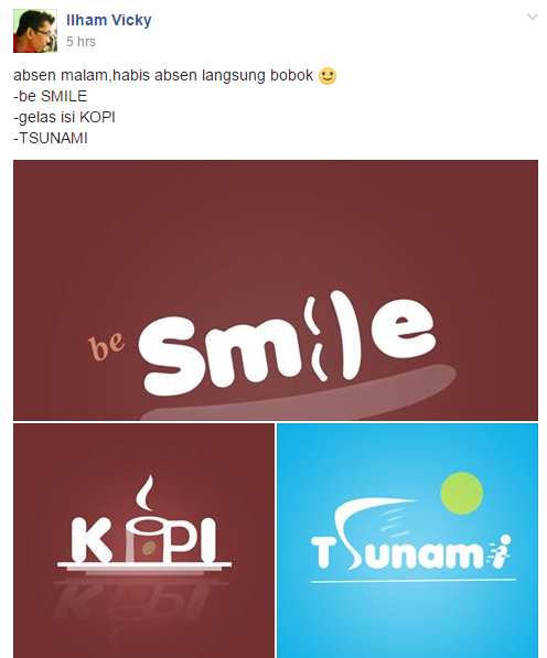 Yuk ikutan challange #TypoGraphyGue Ala Komunitas Photoshop Indonesia