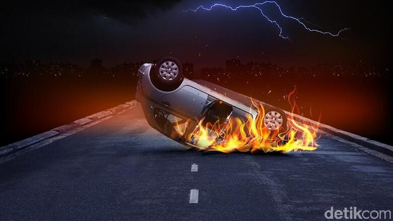 2 Mobil di Pecenongan Dilempar Molotov Dini Hari Tadi