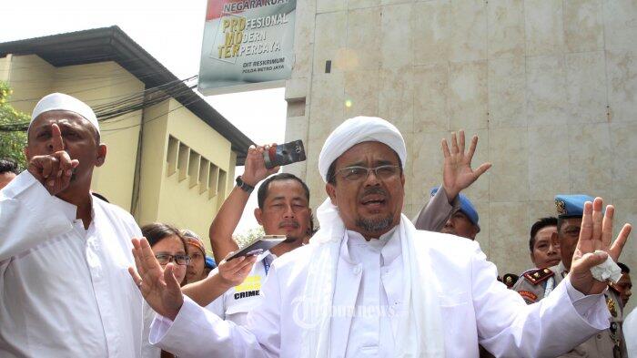Penyidik Batal Jemput Paksa Rizieq Shihab Jika Benar Akan Datang Senin