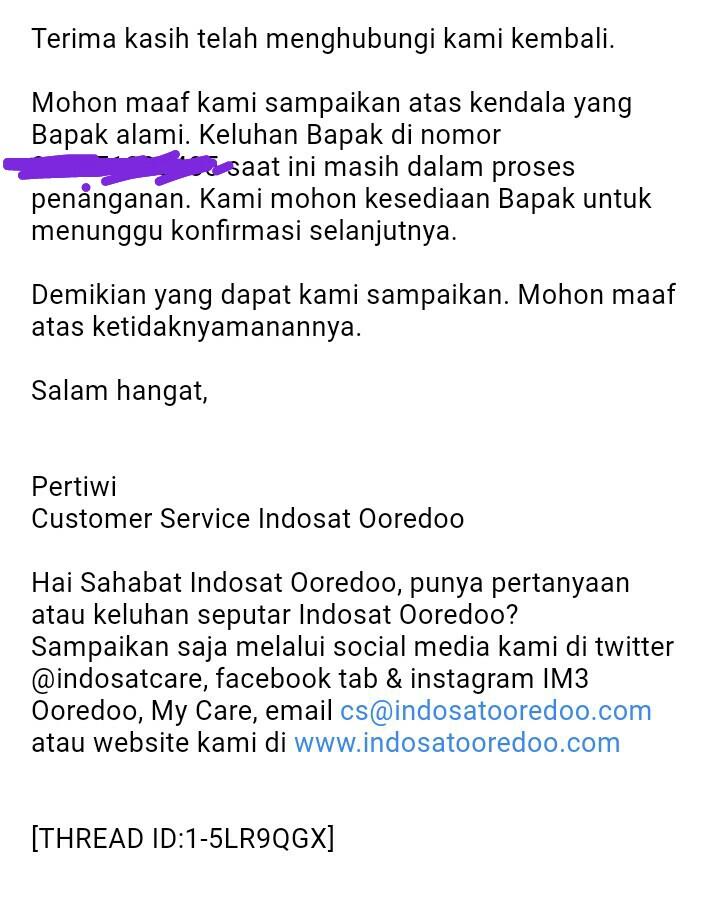 SMS Dari Indosat (363)Menipu Pelanggan?