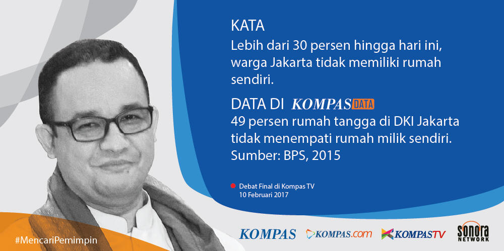 Inilah Kata dan Fakta dalam Debat Terakhir Pilkada DKI 2017