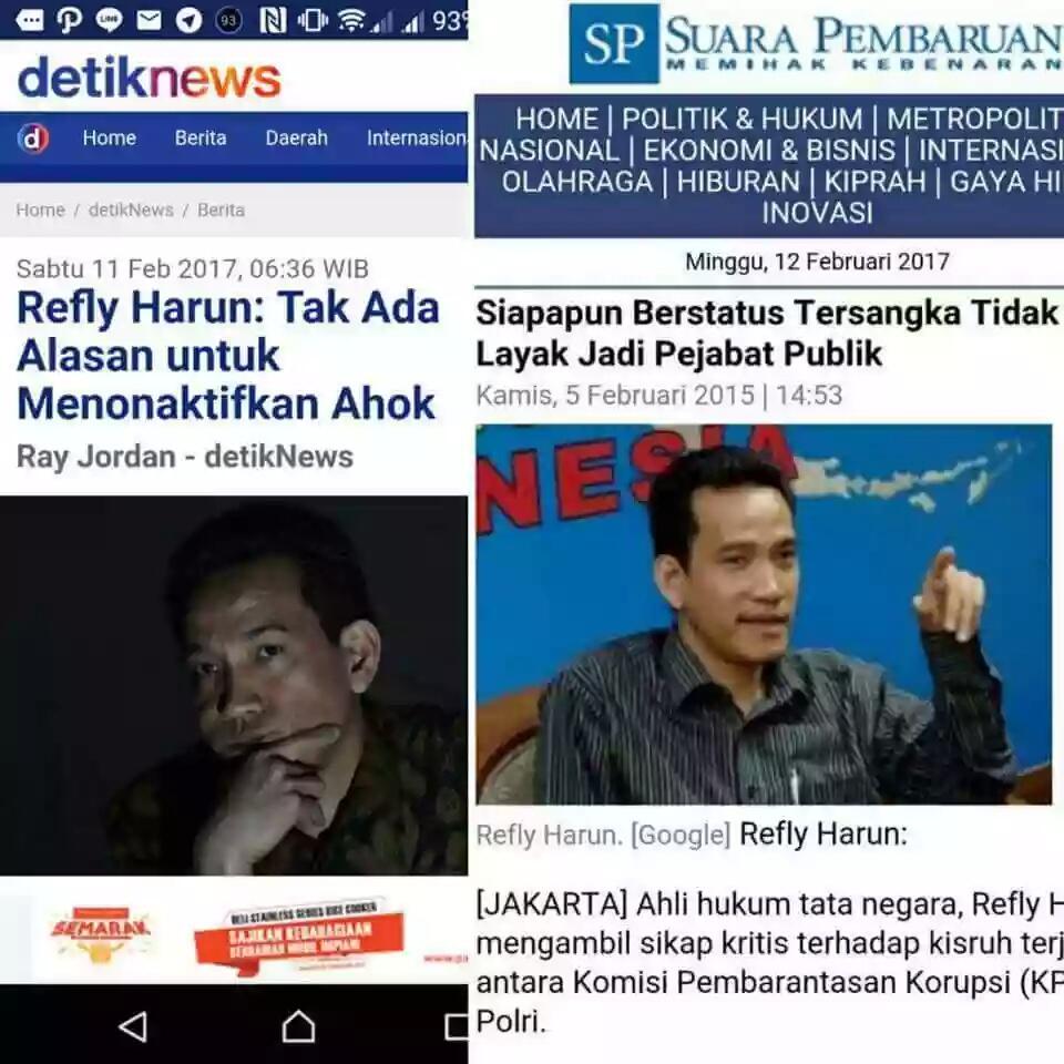Status Ahok, Menteri Tjahjo akan Konsultasi ke Mahkamah Agung
