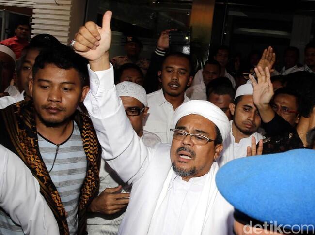 Kondisi Kurang Prima, Habib Rizieq Komitmen Datang ke Polda Jabar