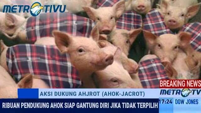 Kelaparan, Massa Pro Ahok Bubarkan Diri