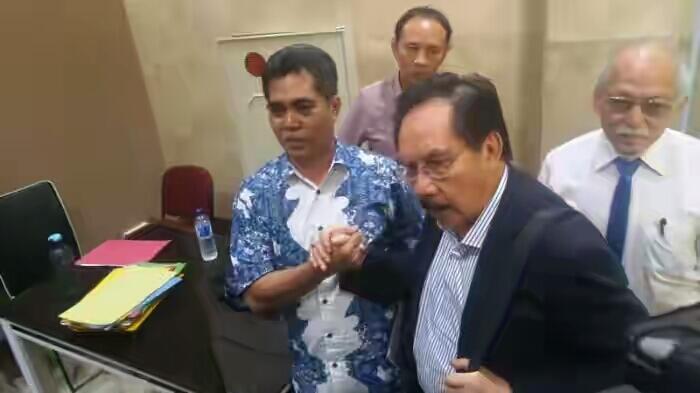 Jabat Tangan Adik Nasrudin, Antasari: Inilah Saatnya Kami Bersuara