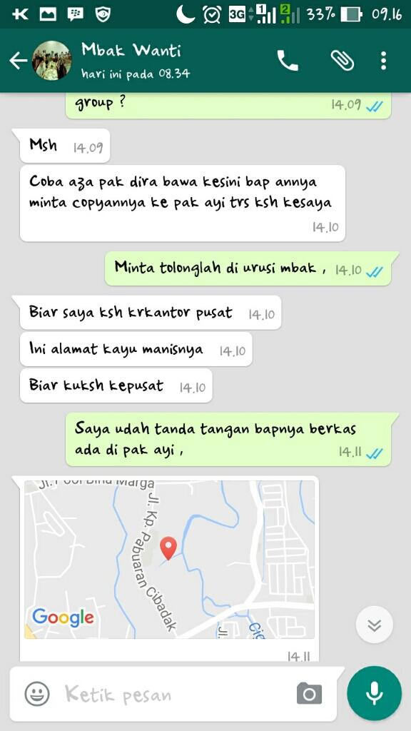 Kecewa Dengan Sales Marketing Peradaban Land (Gemilang Properti Lido) ,