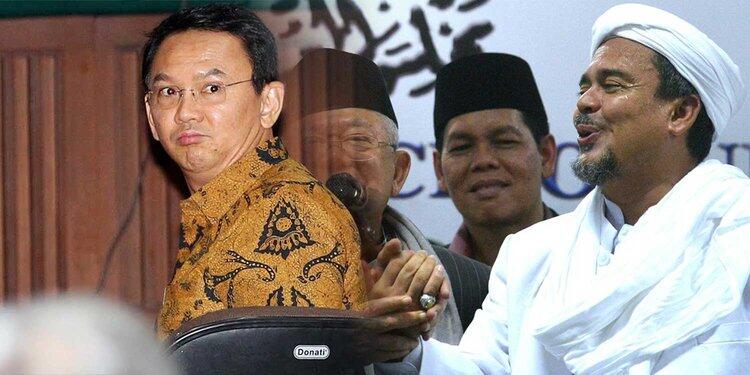 Saat Rizieq 'kompak' dengan Ahok, protes video ceramahnya dipotong