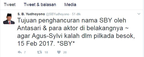 SBY :Ini Semua Fitnah Keji Terhadap Saya