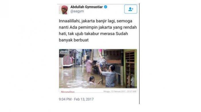 Sindir Ahok Pakai Foto Jadul, Cuitan AA Gym Tuai Kecaman, Netizen: Istighfar Gym