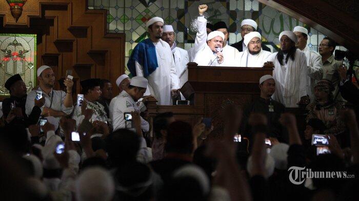 Rizieq Tolak Rekaman Ceramah Yang Dijadikan Alat Bukti