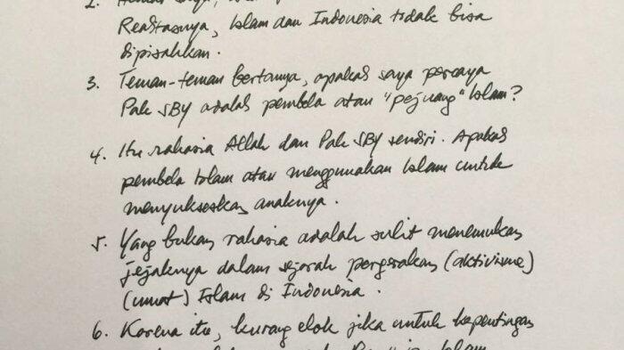 Cuitan Anas untuk SBY: Jangan demi Kepentingan Pilkada lalu "Manfaatkan" Isu Islam