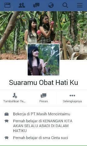 ni nama fb apa curhatan yang punya fb yak