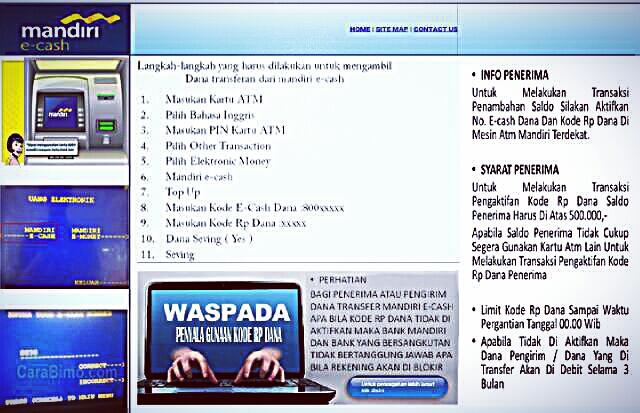 &#91;HELP&#93; Ane Kena Tipu Gan Pakai Cara M*ndiri E-CASH