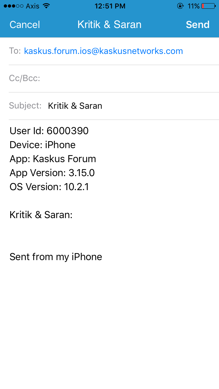 Thread official pilkada tidak muncul di ios
